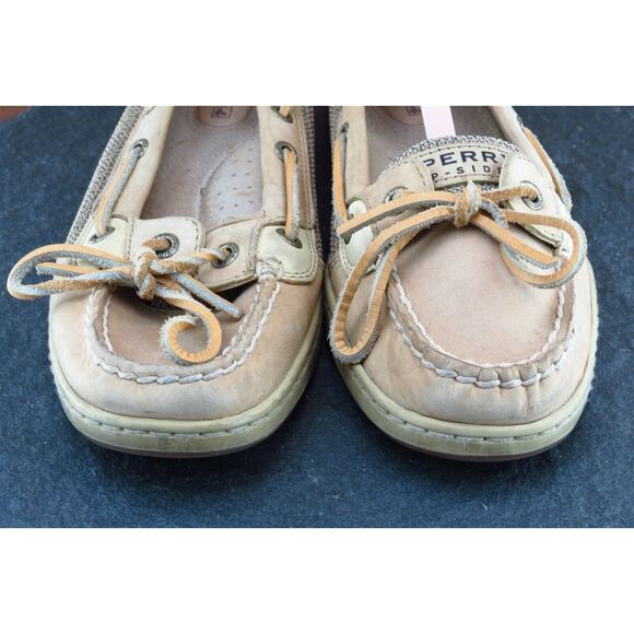 Sperry Top-Sider Size‎ 7.5 M Brown Boat Shoe Shoes Leather Women 9102047 - Picture 2 of 9